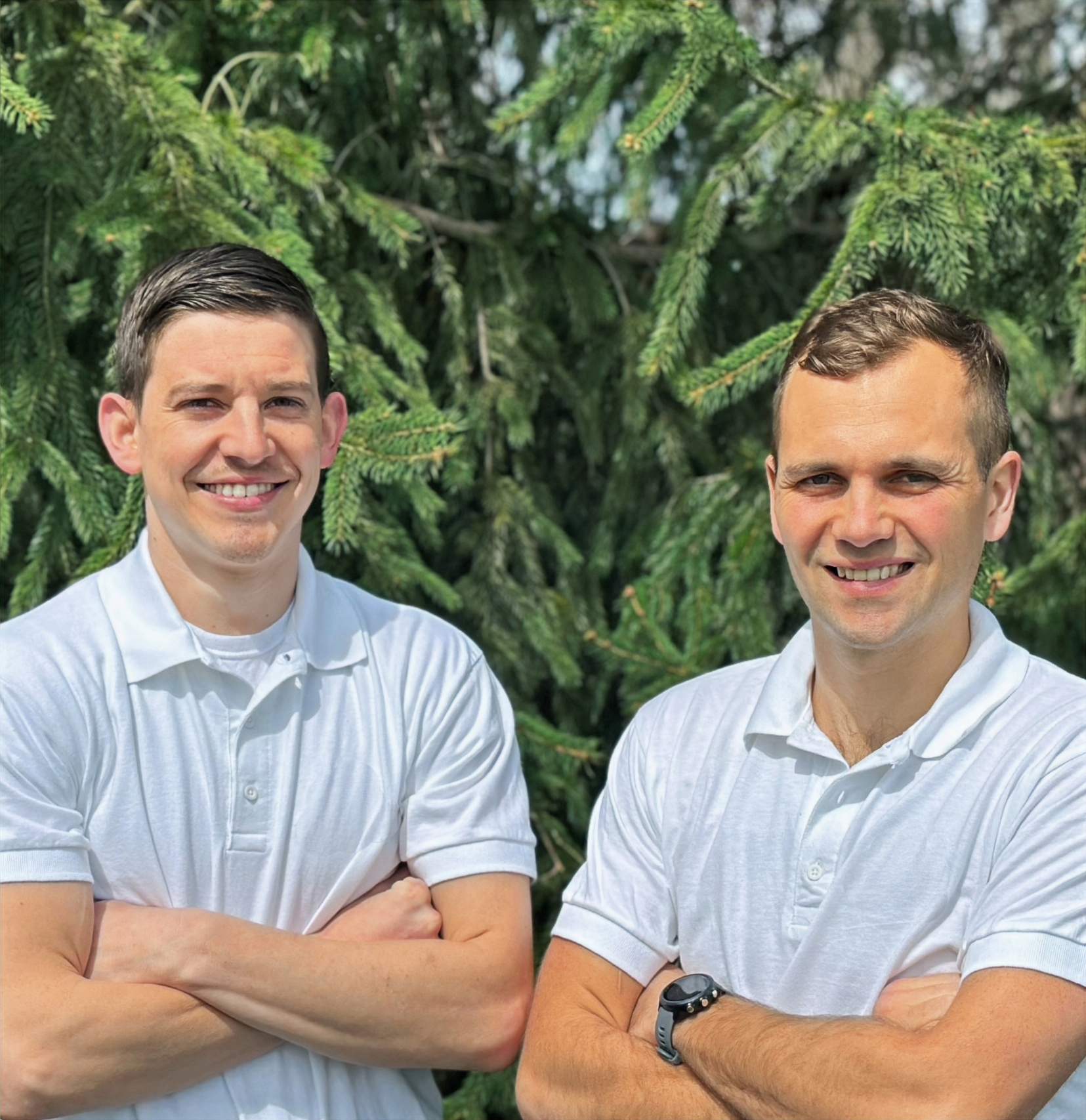 Mike Hozan and Gus Kazek, owners of Great Lakes Quick Sale